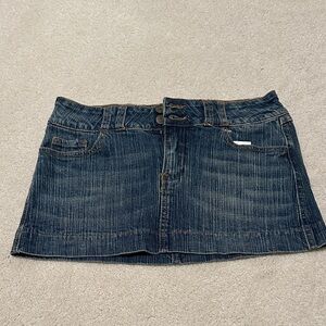 Brandy Melville mini denim skirt